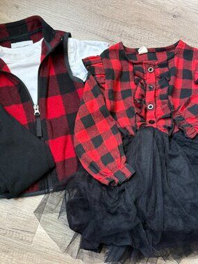 Girl’s Buffalo-Check Lover Bundle (4 items) | Size 2T